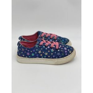 Fab kids star print sneakers toddler girl size 12
